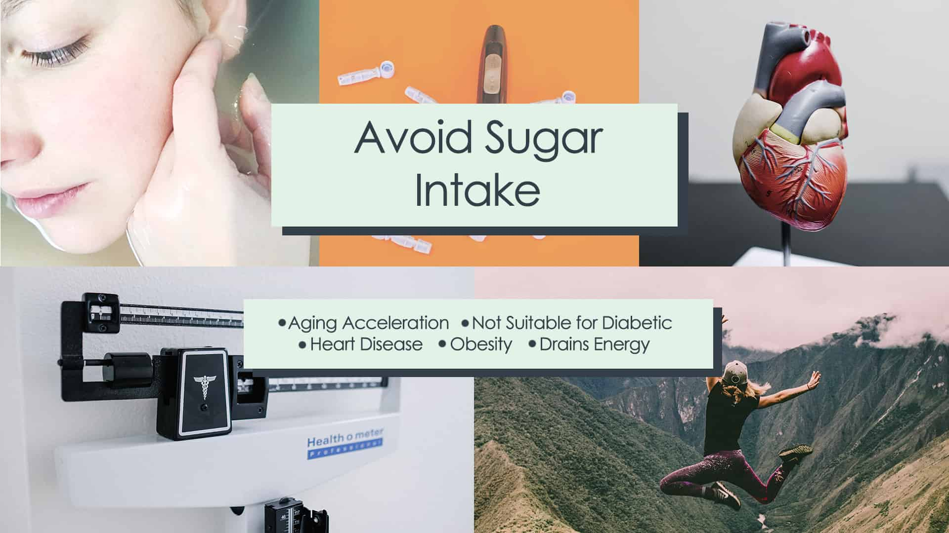 Avoid Excessive Sugar Intake 