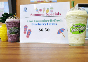 Smoothies in Reeves County Recreation Center