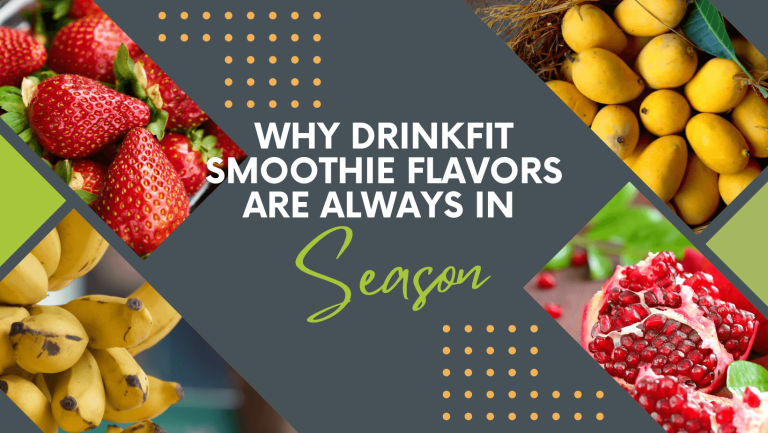 DrinkFit smoothie flavors