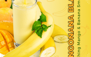 Banana mango smoothie