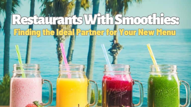 Restaurants With Smoothies