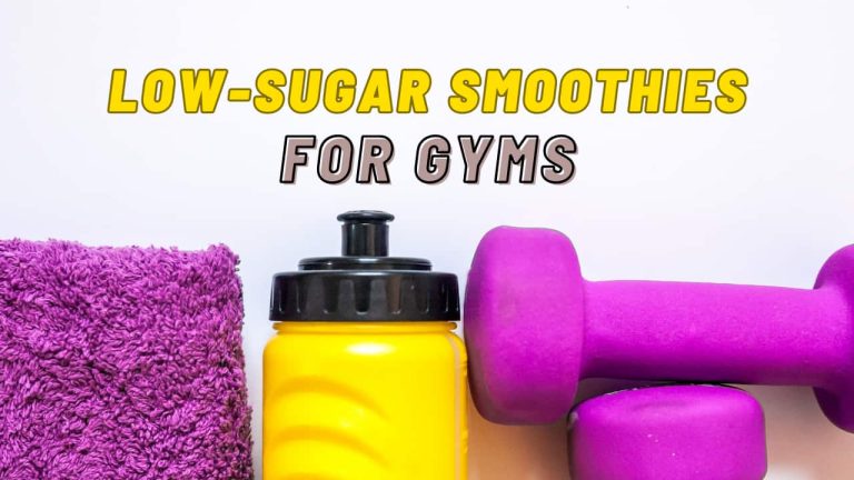 Energizing smoothies for gyms