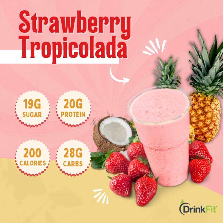 Strawberry Piña Colada smoothie recipe